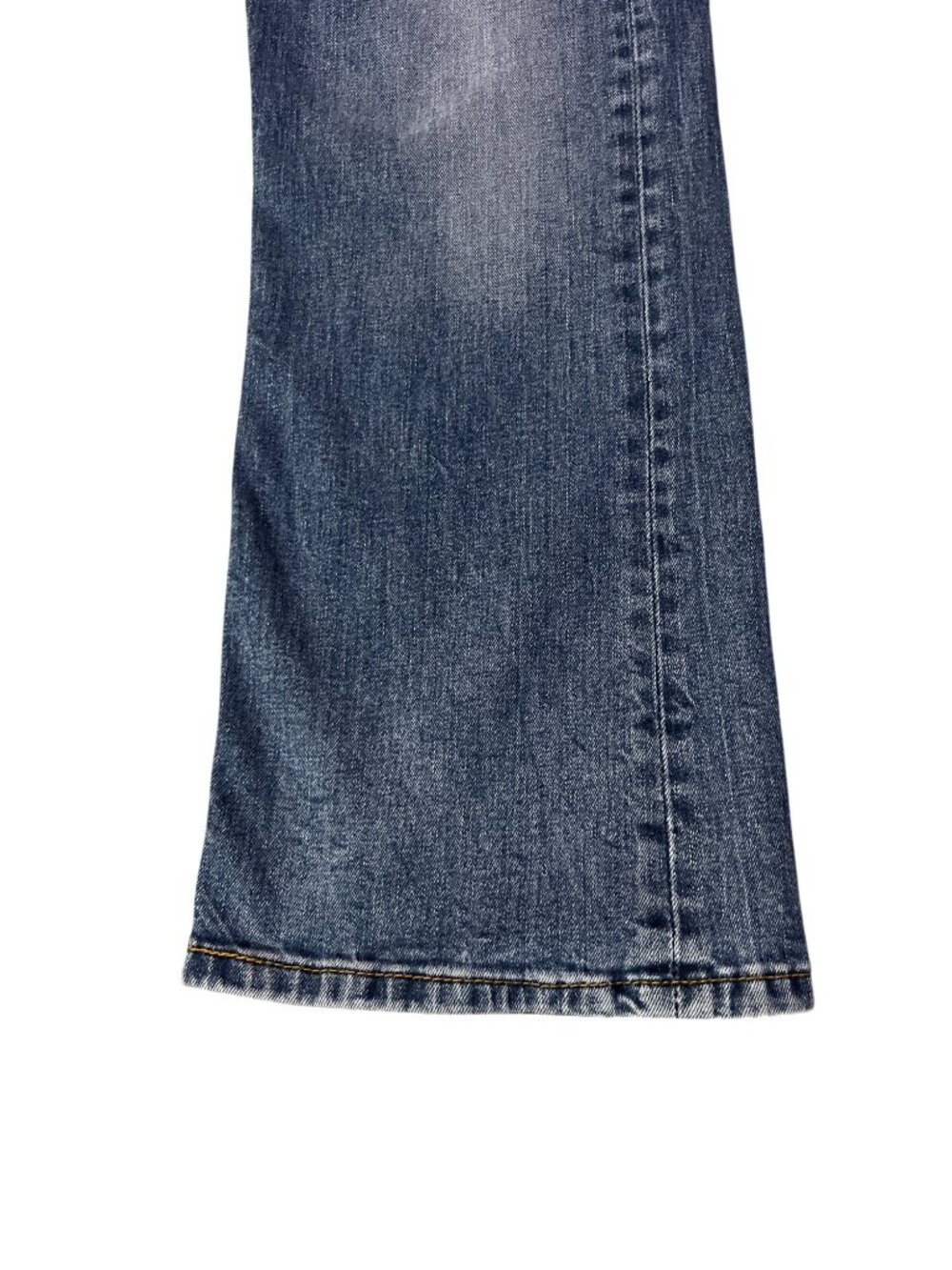 Levis 527 Slim Bootcut Jeans Mens 38x30 Used Blue Stretch Denim - Picture 7 of 16